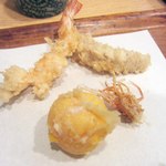 海老、蝦蛄、黄身