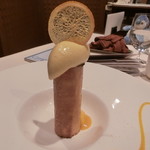 レストラン コートドール - オレンジを使ったデセール