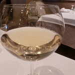 レストラン コートドール - 白ワイングラス(値段失念)