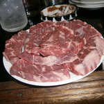 焼肉 道食 - 牛サガリ②この厚み♪