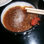 焼肉 道食 - タレに辛味噌とガーリックを加え