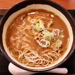 路麺えんそば - カレーそば（信州産地粉新そば）