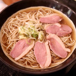 路麺えんそば - 鴨そば（信州産地粉新そば）