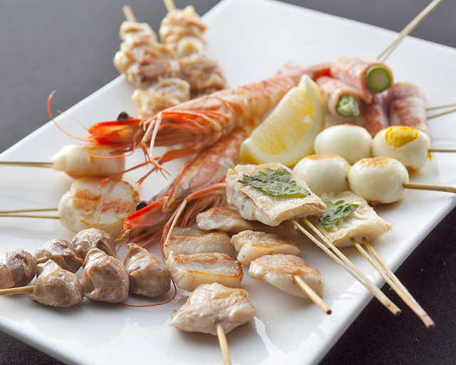 ブランド豚と創作串焼き Build ビルド 西梅田 豚料理 ネット予約可 食べログ