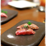 ソウルドレッシング - 山形牛のにぎり寿司