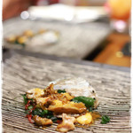 ソウルドレッシング - 鮑の鉄板焼き