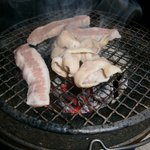 焼肉 道食 - トントロとホルモン