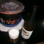 焼肉 道食 - ビール480円