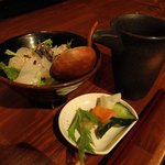 隠れ家居酒屋くう - 鯛茶漬け