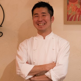 Chef Ishibashi with rich sensibilities and solid experience