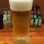 鮨屋とんぼ - 生ビール