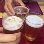 Shukugetsu - 皆んなで飲むと楽しいね！カッキーンこんぴらさんにカンパチ！  鹿氏いつもおご馳走さまでございます