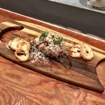 Ata - 寒ブリと秋ナスのタルタル1