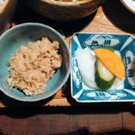 田吾作 - おからと漬物