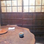 田吾作 - 予約していきました。個室に通されました。