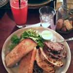 パーラー江古田 - ブラッドオレンジジュースも、けっこう好き♡　20181128