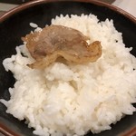 道とん堀 - お肉 on the ライス！！！