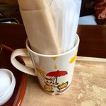 サニー ルート コーヒー - この絵レトロすぎる！