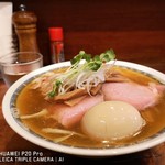 中華そば しば田 - 煮干し蕎麦