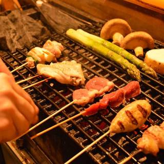 Shinriki的招牌“烤鸡肉串x火锅”套餐现已推出◎现已接受预订！