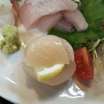 一休 - ホタテレモン挟み、カンパチ❤️