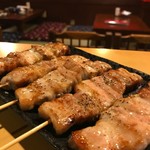 Fukuoka Hakata Yakitori Ganso Negikimoya - 豚バラ