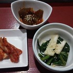 コリアン・マチャ - 副菜。