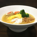 創作麺 やま鳶 - 白湯麺！