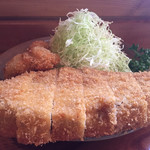 とんかつ ひろまつ - リブロースかつ定食(1,870円)