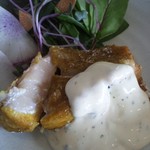 メヌケのカレームニエル(ソテー)近景