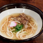 うどん茶屋 志道 - 肉うどん