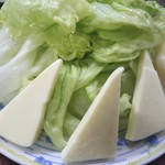 鶴亀 - チーズレタス ２８０円(税込)(2018年11月14日撮影)