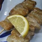 鶴亀 - 豚バラ２本 ２８０円(税込)(2018年11月14日撮影)