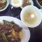 孔子餐店 - 蠣油牛肉（牛肉の牡蠣ソース炒め）