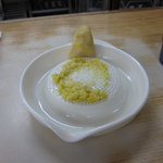 釜揚うどん一忠 - 薬味※生姜は自分でおろします