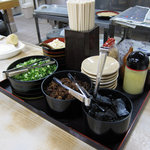 釜揚うどん一忠 - 薬味