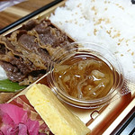 Kakiyasu Dining - フカヒレあんといただく 黒毛和牛すき焼弁当