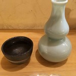 ごちそう亭てんま - 日本酒「高清水」たしか600円也。