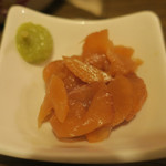 酒菜坊 橋蔵 - だし茶漬け＜明太子＞　ズームアップ