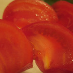 酒菜坊 橋蔵 - 冷やしトマト　ズームアップ