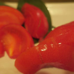 酒菜坊 橋蔵 - 冷やしトマト　ズームアップ