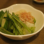 酒菜坊 橋蔵 - お新香盛り合わせ