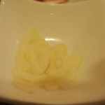 酒菜坊 橋蔵 - 大山地鶏レバ刺　ズームアップ