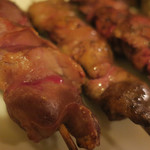 酒菜坊 橋蔵 - はつ・砂肝・レバー・橋蔵自慢の手作りつくね　ズームアップ