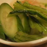 酒菜坊 橋蔵 - お新香盛り合わせ　ズームアップ