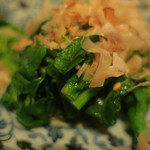 酒菜坊 橋蔵 - 菜花からし和　ズームアップ