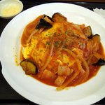 RORO - ナスとベーコンのトマトソースオムライス