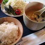 和のみ - 「グリーンカレー＆サラダ」840円