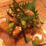 Shounimbashi Sakaba Toto - ごまカンパチ。新鮮で美味しかったです！(^-^)