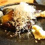 キッチンどろまみれ - 炭焼き野菜（秋茄子）